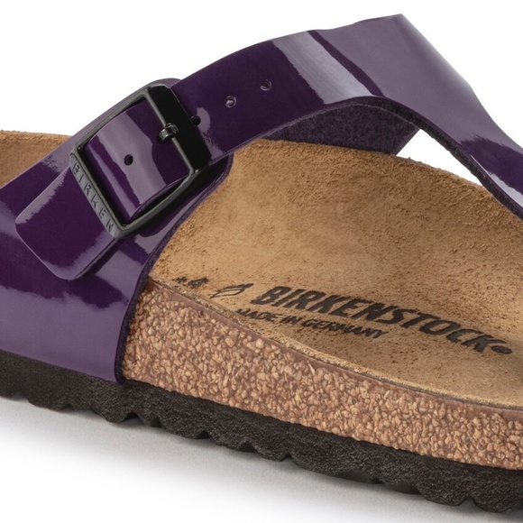 Birkenstock Gizeh Purple ("Plum") Sandal Size 37 HARD TO FIND! - Picture 2 of 9